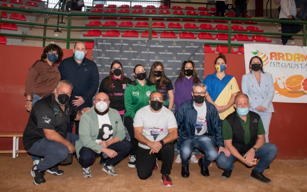 Luchada benéfica de apoyo a la Isla de la Palma