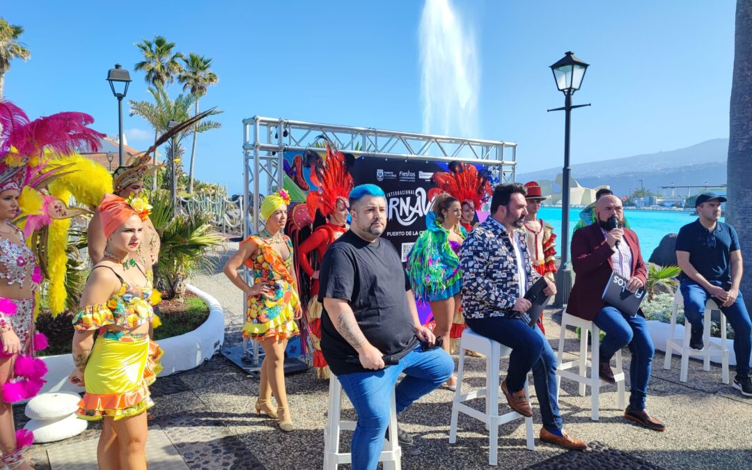 Puerto de la Cruz arranca el 2 de marzo su Carnaval Internacional 2022 en el Complejo Turístico Costa Martiánez