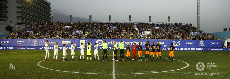 Fútbol en estado puro en el arranque de LaLiga Promises en el Puerto de la Cruz