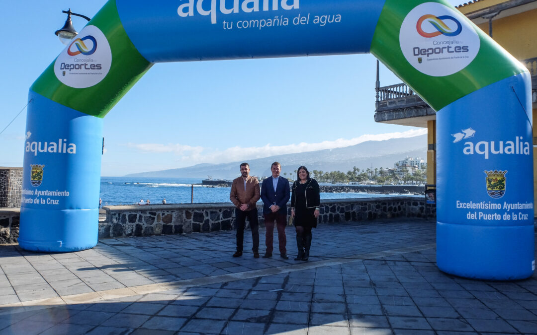 Puerto de la Cruz estrena arco de meta