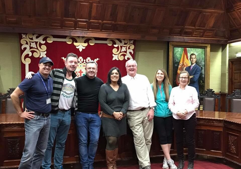 Periodistas irlandeses promocionan el Puerto de la Cruz