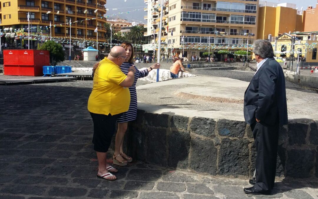 Puerto de la Cruz instalará la imagen de la Virgen del Carmen en la trasera de la Casa de la Real Aduana