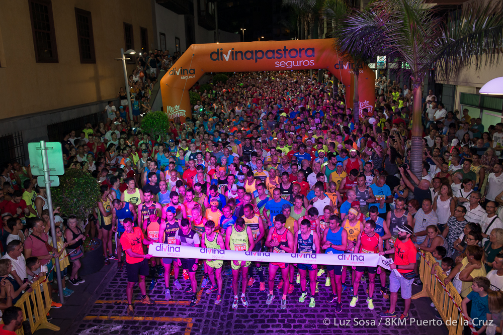 Espectáculo y deporte se unen en la II Media Maratón Nocturna de Puerto de la Cruz
