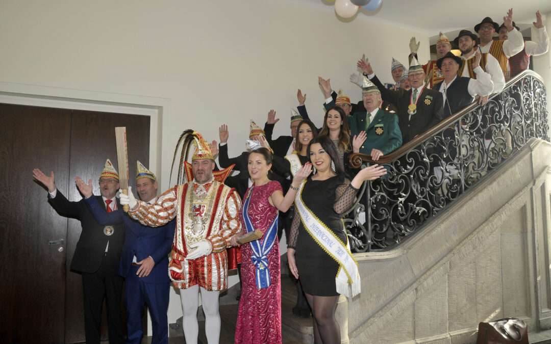 La comitiva del carnaval internacional del puerto de la cruz se traslada a Düsseldorf