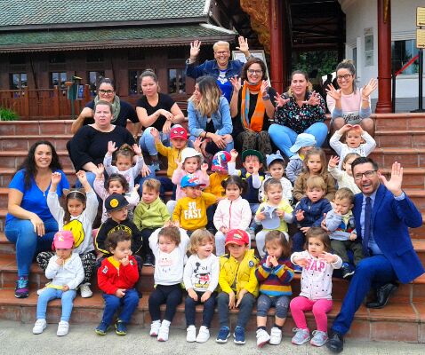 La Escuela Infantil Jacaranda visita el Loro Parque