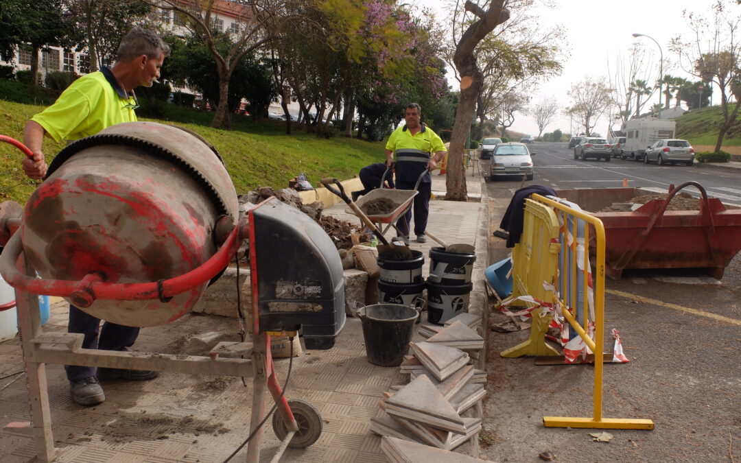 El ayuntamiento ejecuta trabajos de mejora en el barrio de La Vera