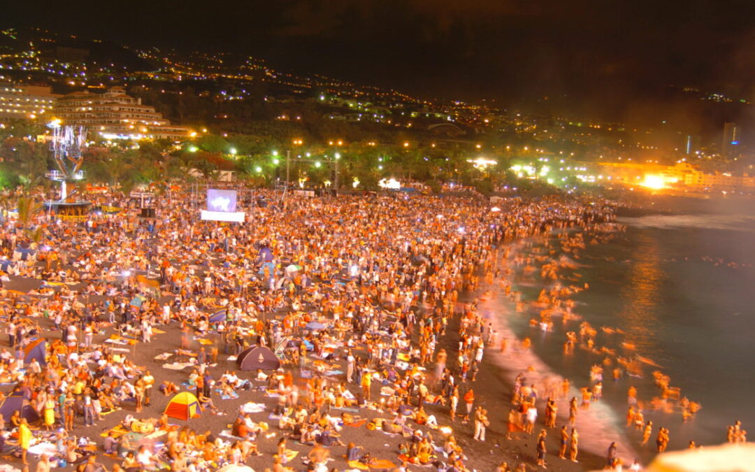 Fuego, música y arte protagonistas en las Fiestas de San Juan de Puerto de la Cruz