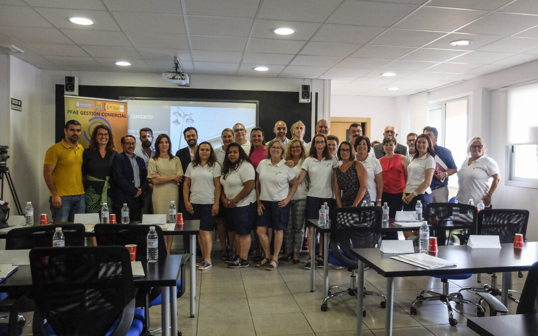 14 desempleados mayores de 30 años participan en el PFAE Gestión Comercial