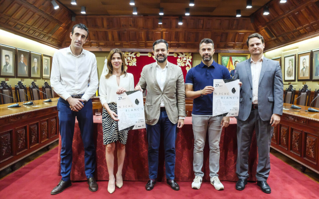 Puerto de la Cruz celebra la octava edición de la Noche en Blanco