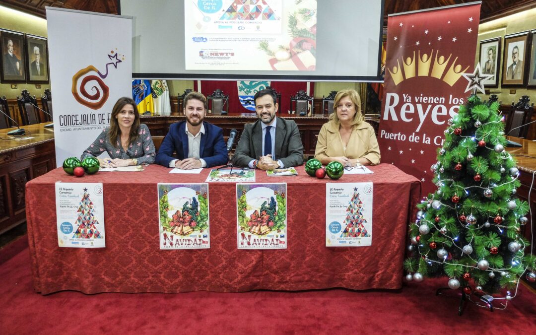 Comienza la campaña de Navidad y Reyes en el Puerto de la Cruz