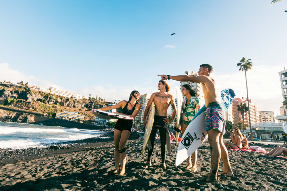 Playa de Martiánez acogerá este fin de semana el Campeonato de Canarias de Surf Sub 18