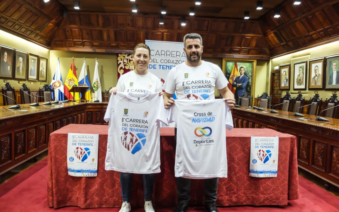 Puerto de la Cruz celebrará la II Carrera del Corazón de Tenerife y el Cross Familiar de Navidad