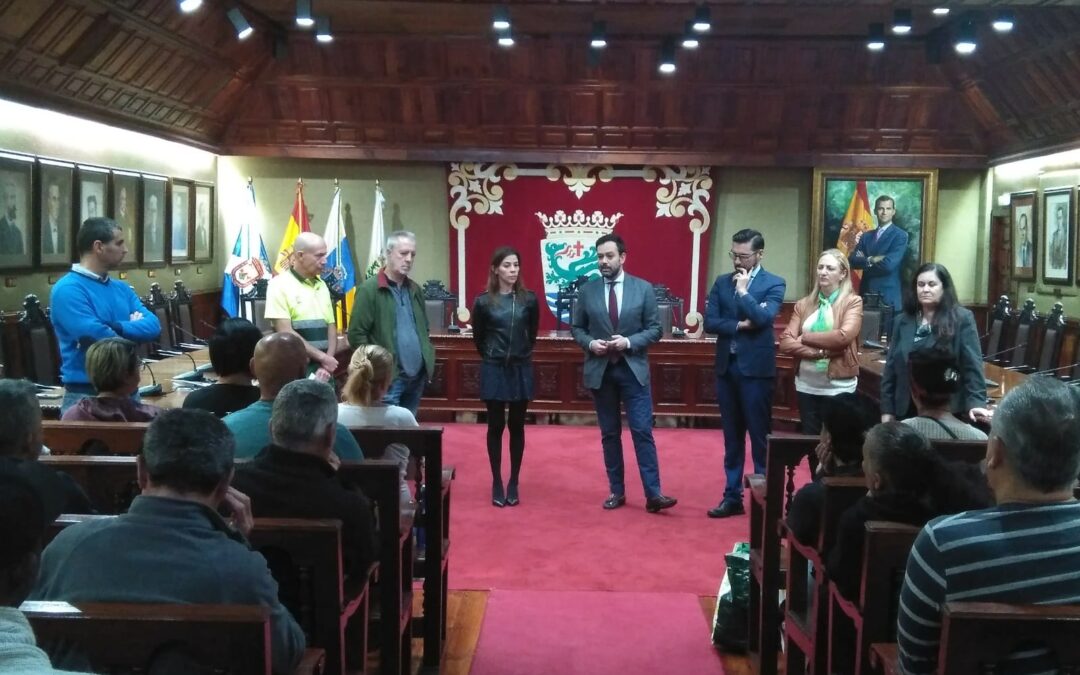El Ayuntamiento portuense contrata a 41 desempleados de larga duración