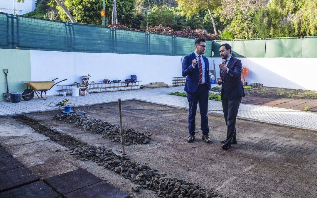 La Escuela Infantil Jacaranda reforma los patios y zonas de recreo