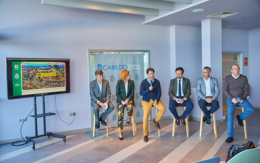 El Cabildo y el Ayuntamiento invertirán 32 millones en rehabilitar la carretera entre El Botánico y Las Arenas