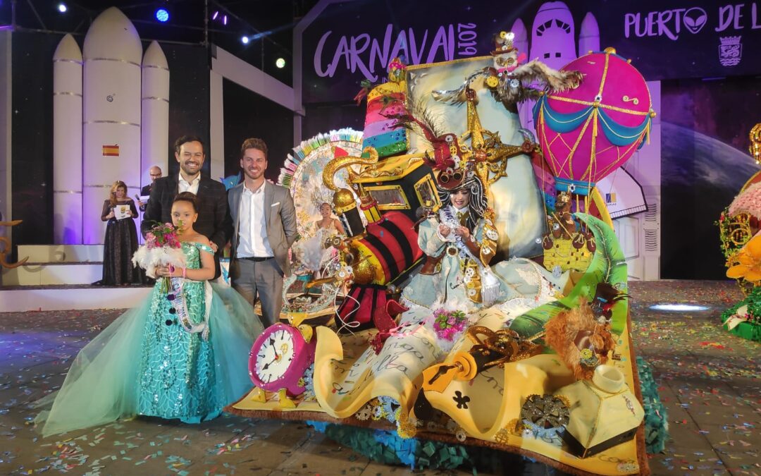 Shamara Hernández González, Reina Infantil del Carnaval Internacional de Puerto de la Cruz 2019