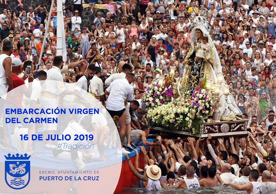 Embarcación de la Virgen del Carmen 2019