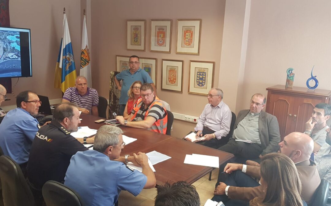 Puerto de la Cruz se coordina para garantizar la seguridad durante las Grandes Fiestas de Julio