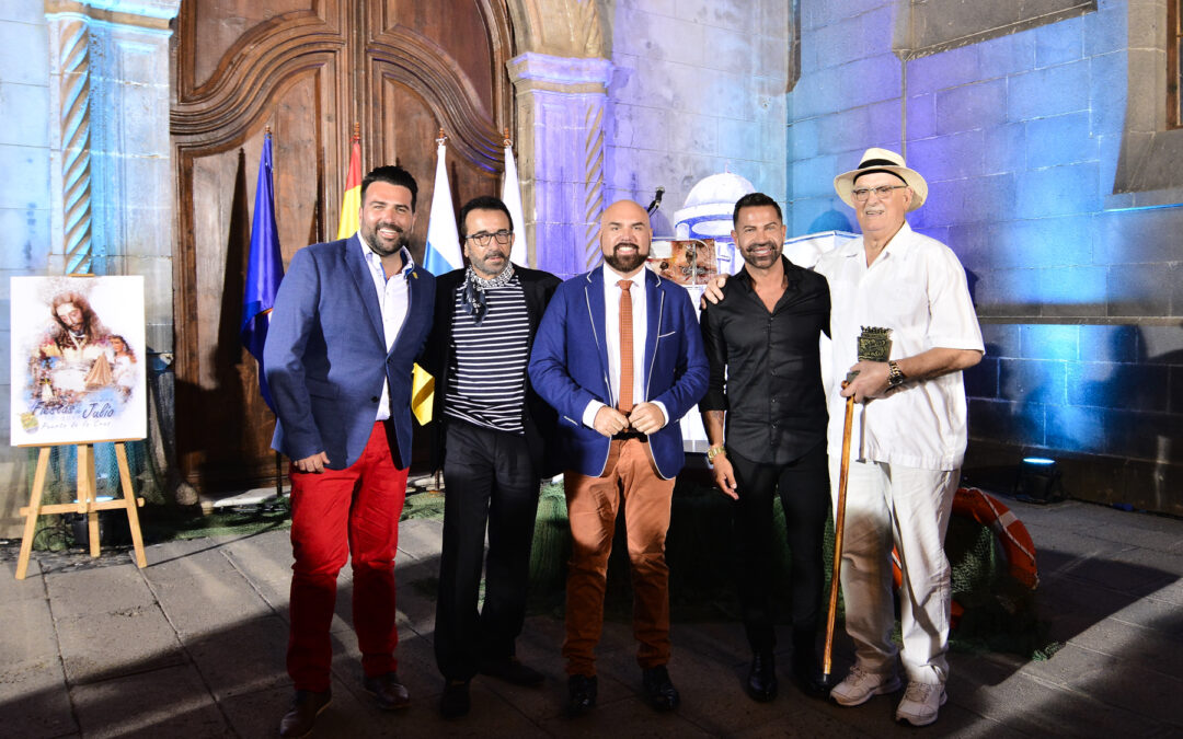 El pregón de Manuel Artiles, da el pistoletazo de salida a las Grandes Fiestas de Julio 2019