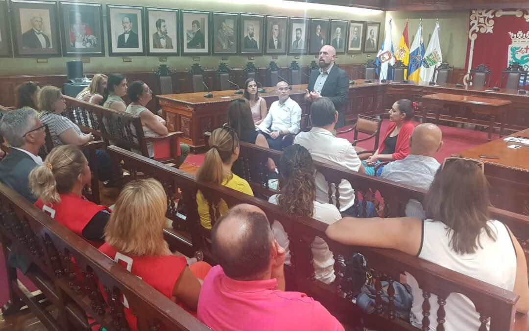 Reunión con el tercer sector de Puerto de la Cruz