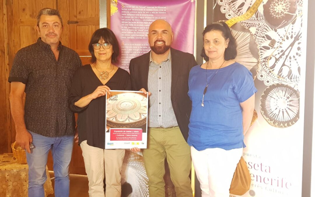 Inauguración exposición de rosetas y calado