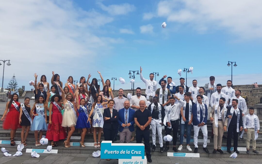Recepción a los candidatos y candidatos de Mister Global y Miss Supranational Tenerife