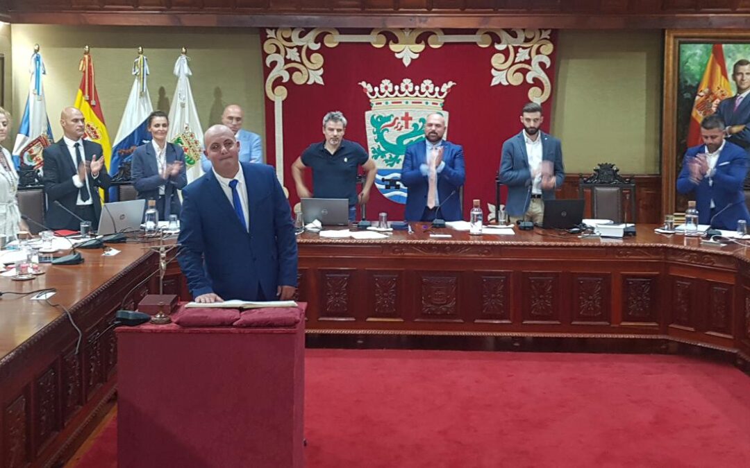 Toma de posesión del nuevo concejal del Partido Popular D. Felipe Rodríguez Villalba