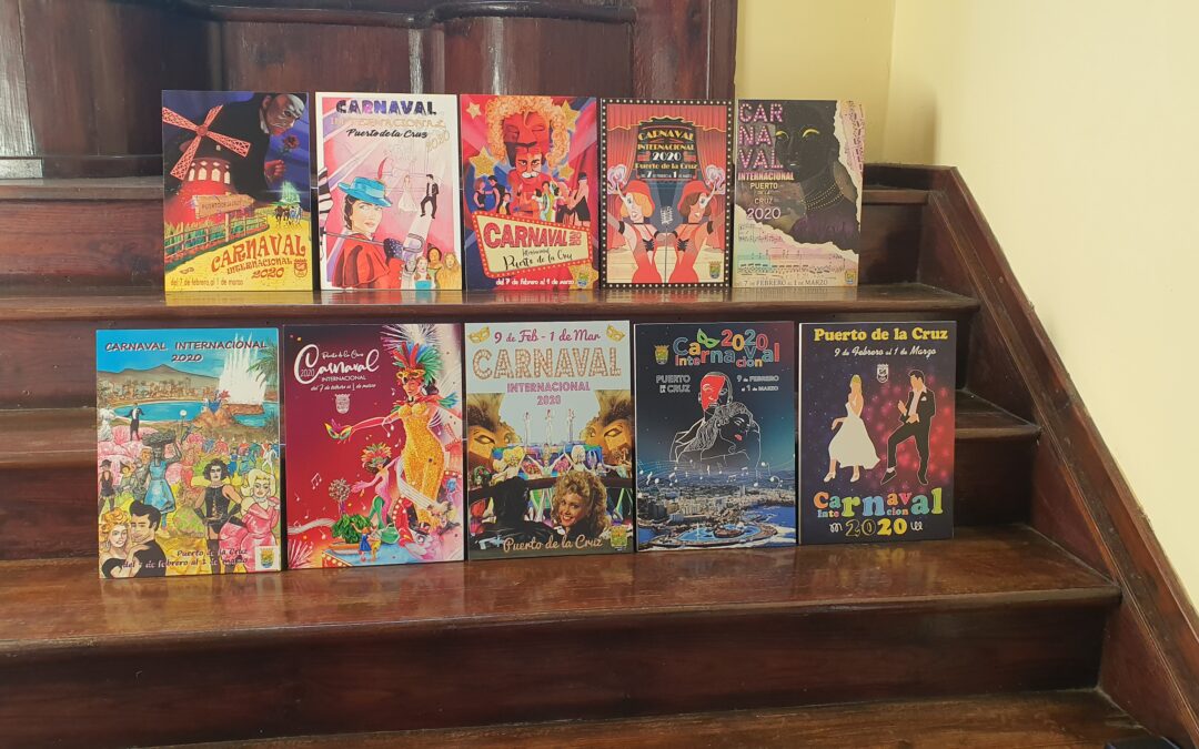 Diez obras optan a convertirse en la imagen del Carnaval 2020 de Puerto de la Cruz