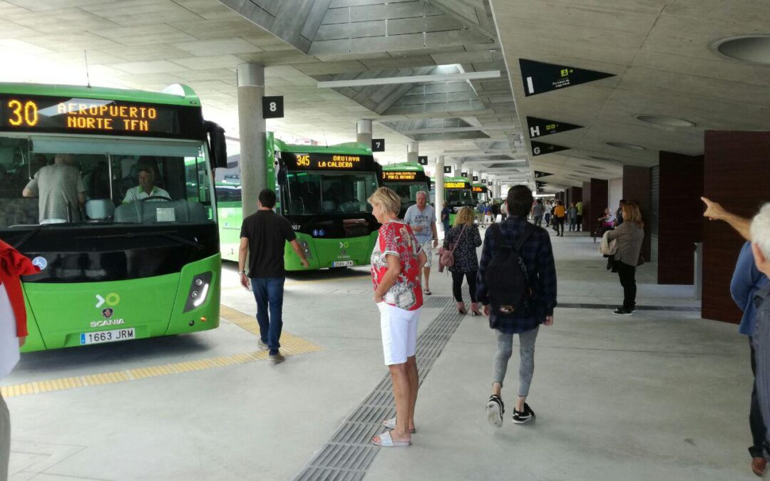 En funcionamiento la nueva estación de guaguas de Puerto de la Cruz