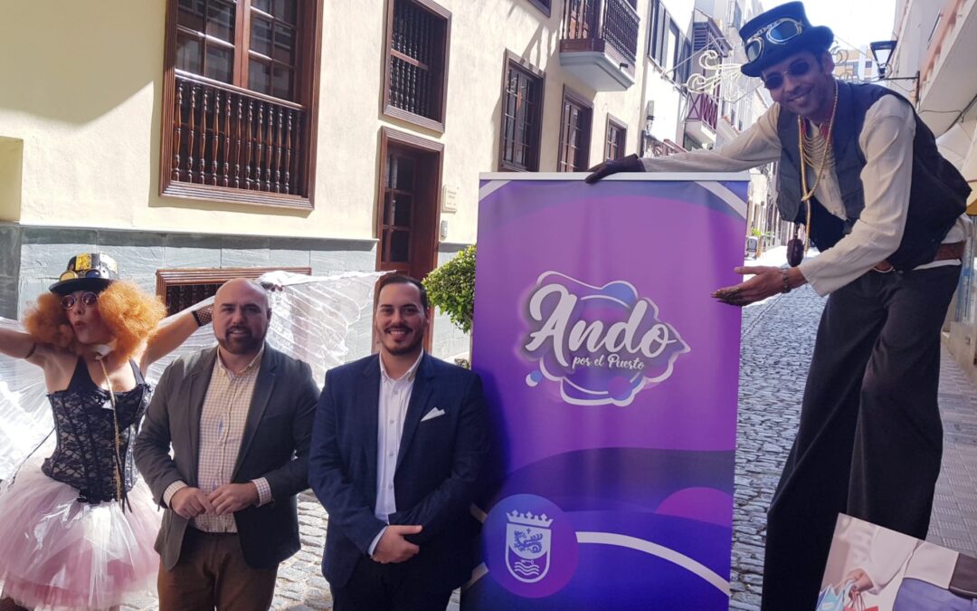‘Ando por el Puerto’, la nueva apuesta de dinamización comercial de Puerto de la Cruz
