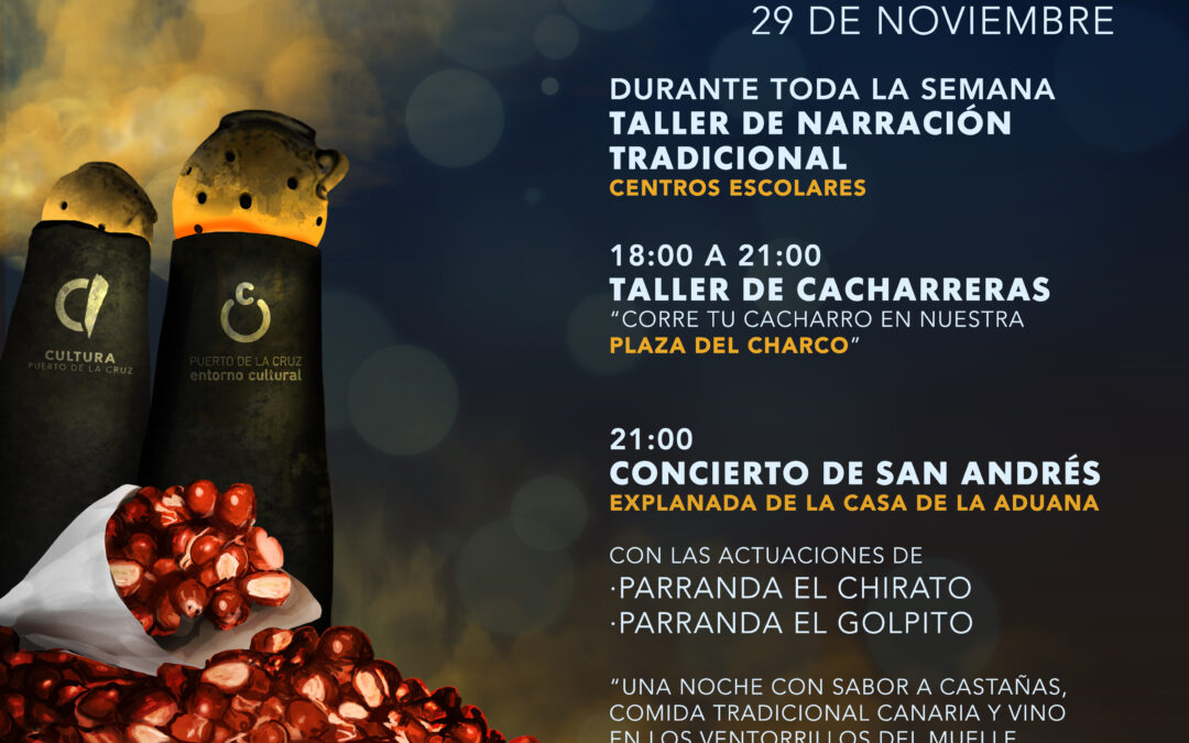 En San Andrés todo dispuesto para que se ‘corran los cacharros’ en Puerto de la Cruz