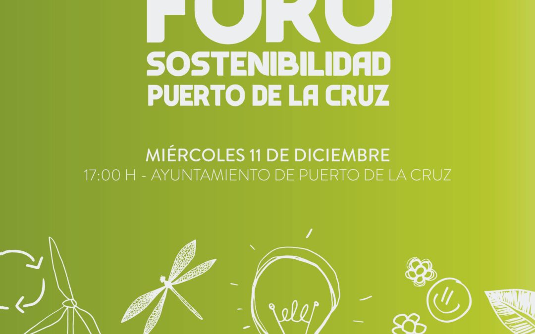 Presentación del Foro de Sostenibilidad de Puerto de la Cruz