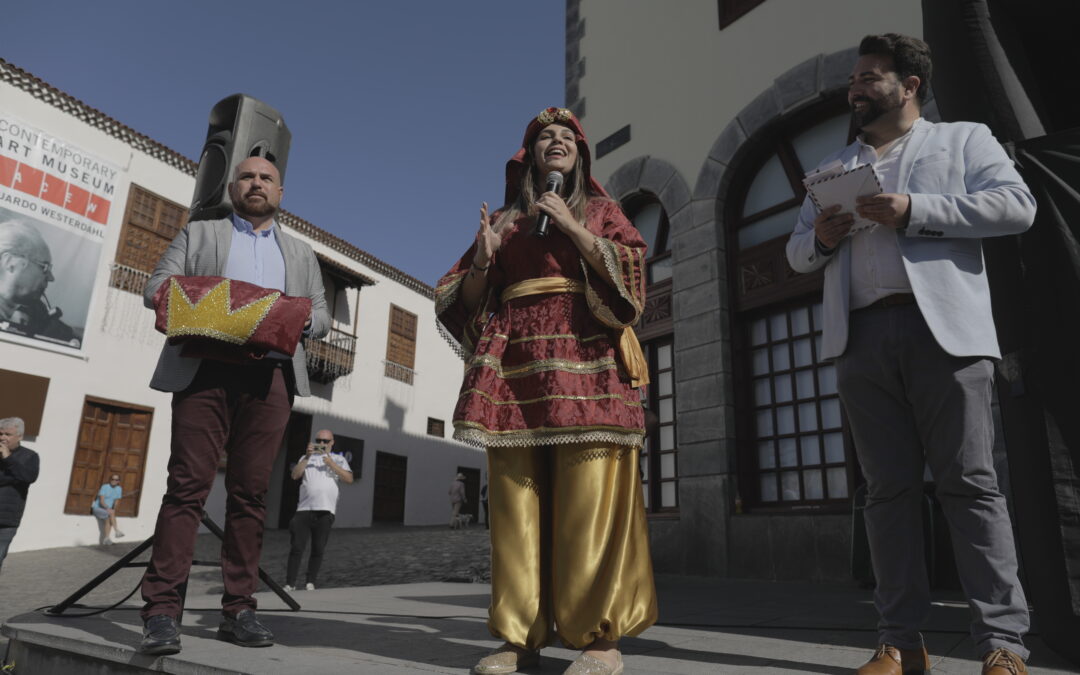 Puerto de la Cruz recibe a la embajadora de SSMM los Reyes Magos