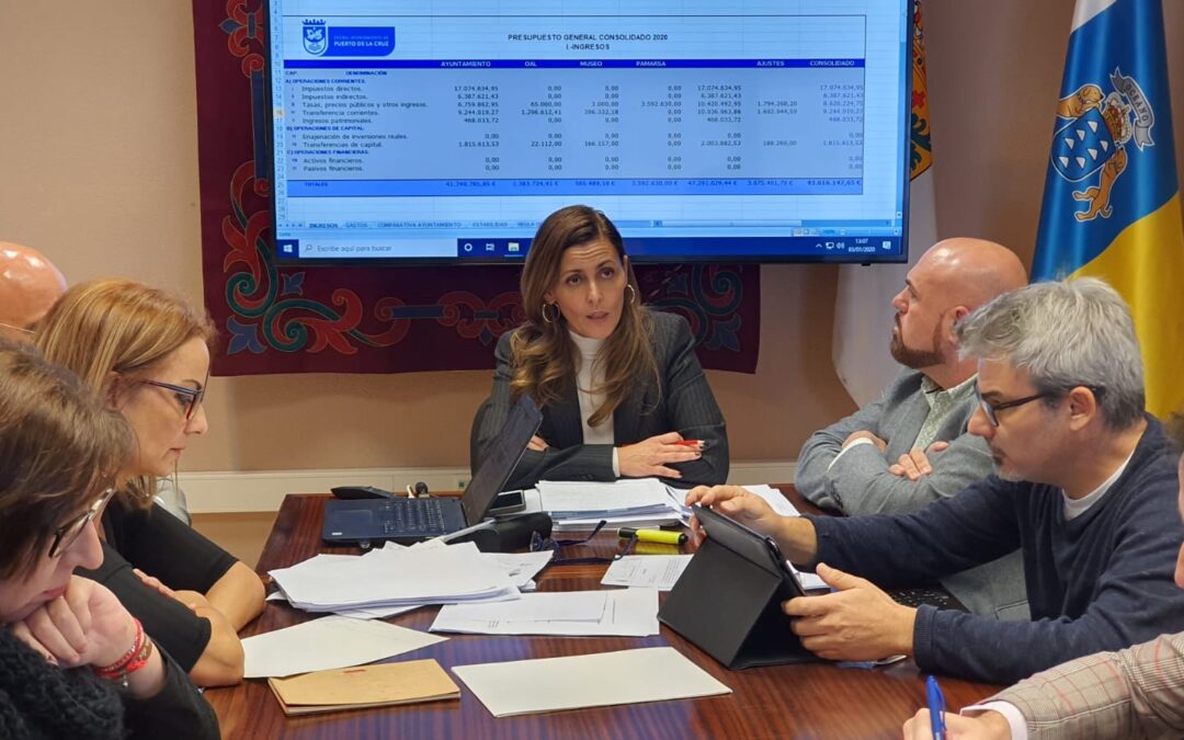 Puerto de la Cruz culmina el proceso para aprobar su presupuesto para 2020