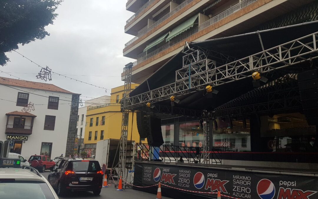 Puerto de la Cruz realiza despliegue especial de limpieza para los carnavales 2020