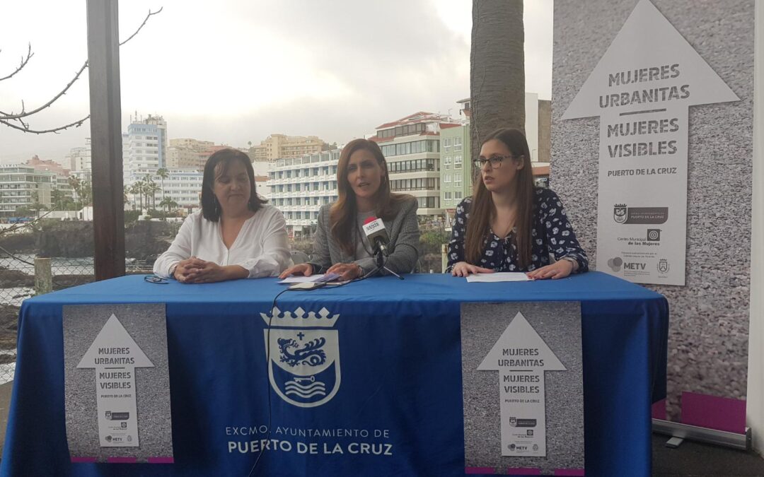 Mujeres Urbanitas, un plan de visibilidad femenina pionero en el urbanismo de Puerto de la Cruz