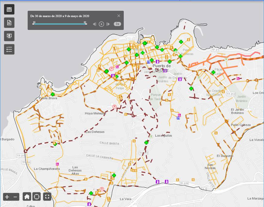 ♻ | Nuevo mapa virtual de limpieza, higienización y desinfección de las calles de nuestra ciudad