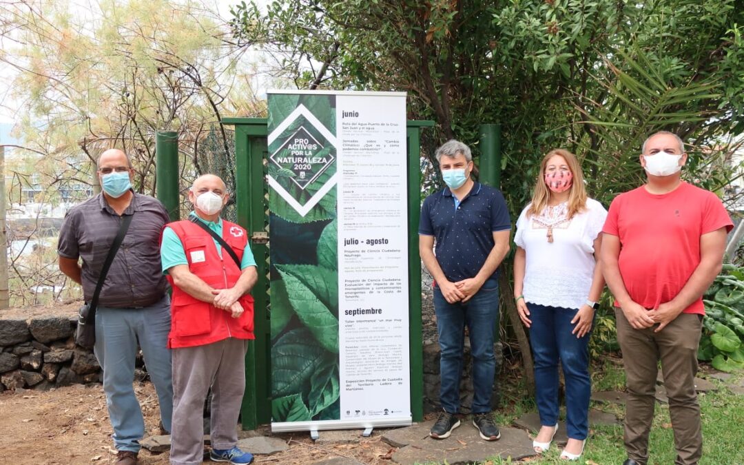 El programa Proactiv@s por Naturaleza 2020 se centrará en el conocimiento y la puesta en valor del patrimonio natural portuense