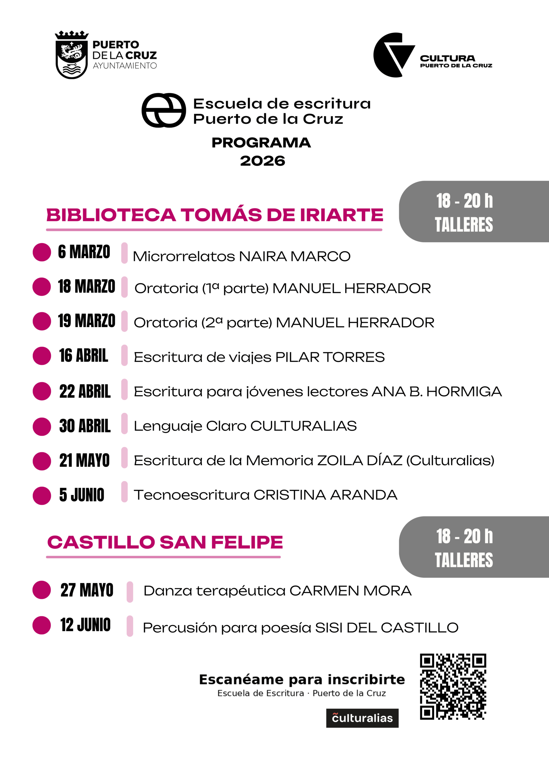 PROGRAMA ACTUALIZADO