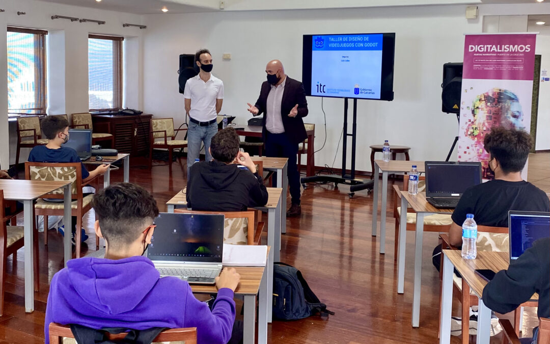 Los talleres sobre videojuegos inauguran Digitalismos en Puerto de la Cruz