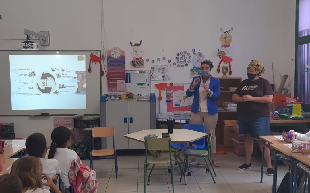 La 3º edición de El Puerto Recicla llega a las aulas de los centros educativos de Puerto de la Cruz
