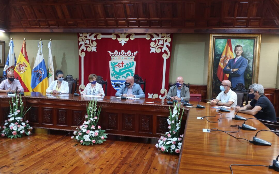 Puerto de la Cruz y Universidad de La Laguna firman por primera vez un protocolo de colaboración para impulsar las actividades académicas en la ciudad