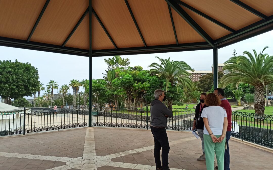 Entregada parcialmente la obra de mejora del entorno urbano de Playa Jardín