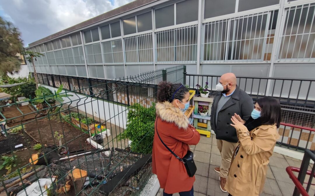 Puerto de la Cruz realiza mejoras en el Centro de Educación Especial Inés Fuentes