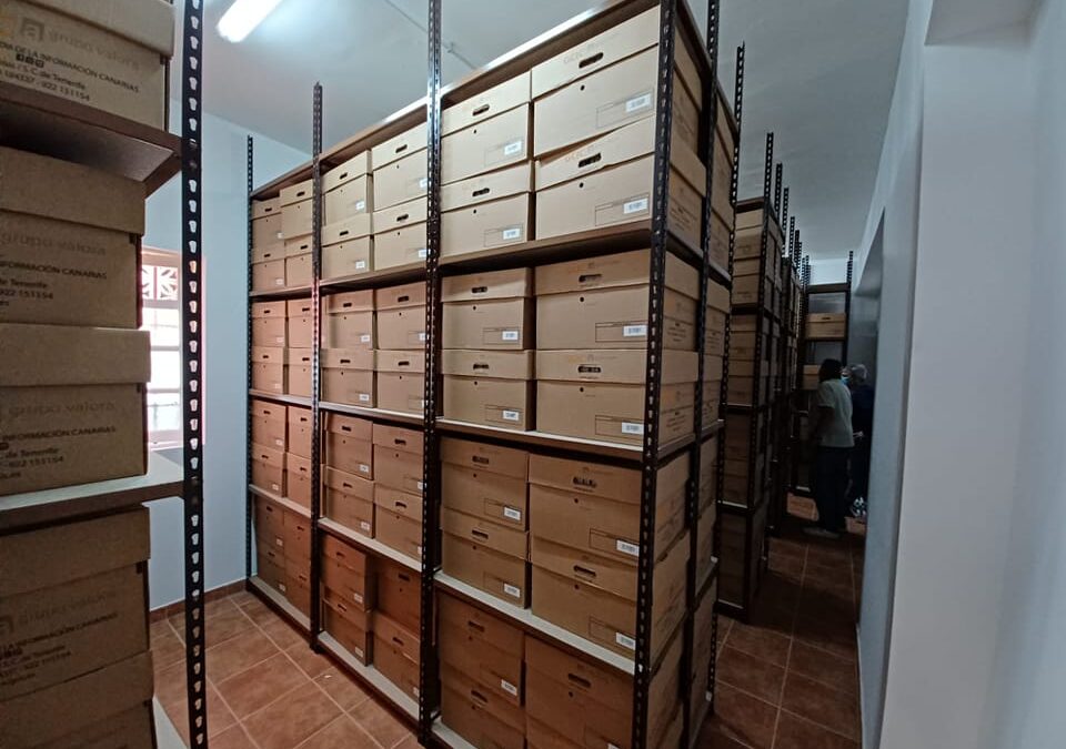 Finaliza la obra del Archivo en el Edificio de Sanidad