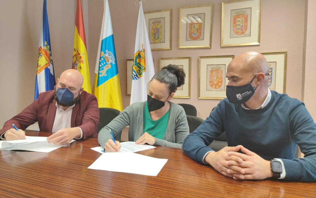 Puerto de la Cruz a través del área de Derecho Social reafirma su compromiso con Visión Azul