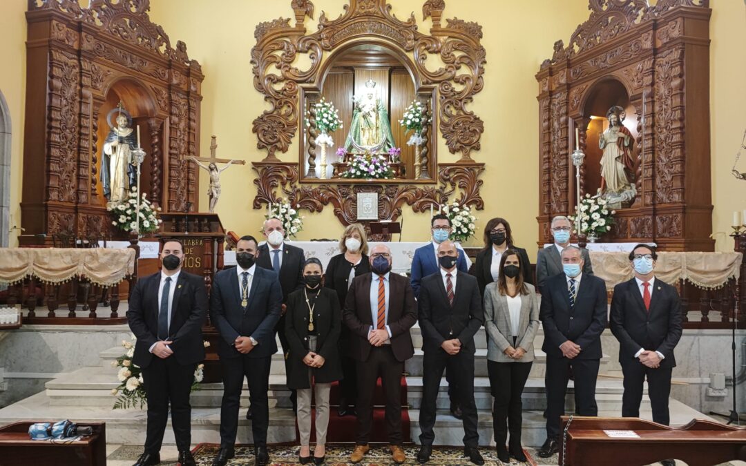 Puerto de la Cruz celebra el día de Nuestra Señora de La Candelaria en el barrio de La Vera