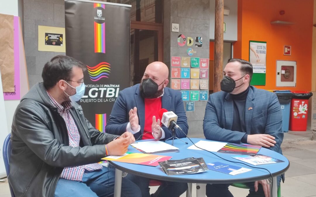 Puerto de la Cruz junto con Diversas atiende a más de doscientas personas en pro de la diversidad y la igualdad del colectivo LGTBI
