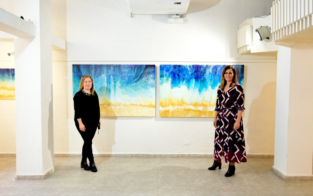 Inauguración de la exposición Oceánikos en la XIX edición de Arte en Violeta