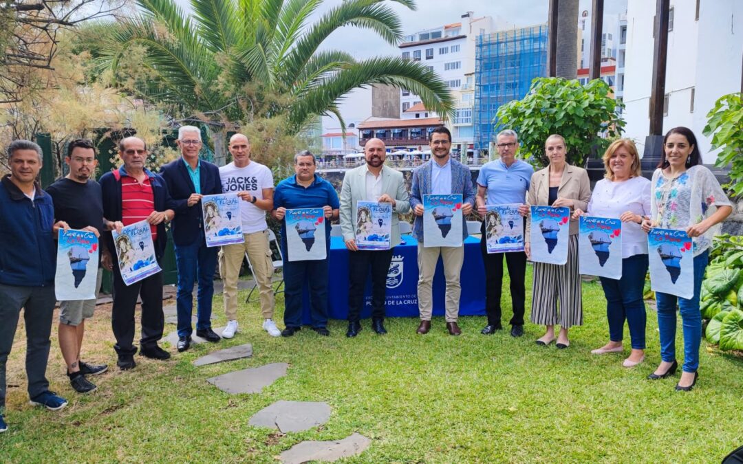 Puerto de la Cruz y Los Realejos se unen en una Caminata Solidaria con la Isla de La Palma